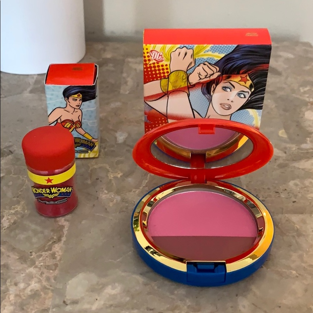 MAC new in box limited edition Wonder Woman makeup